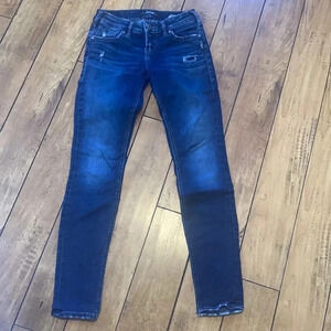 Silver aiko mid skinny jeans